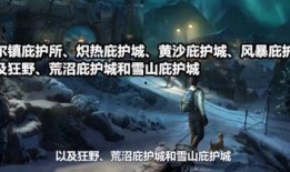 明日之后庇护城最新爆料,揭秘神秘设施与未知挑战